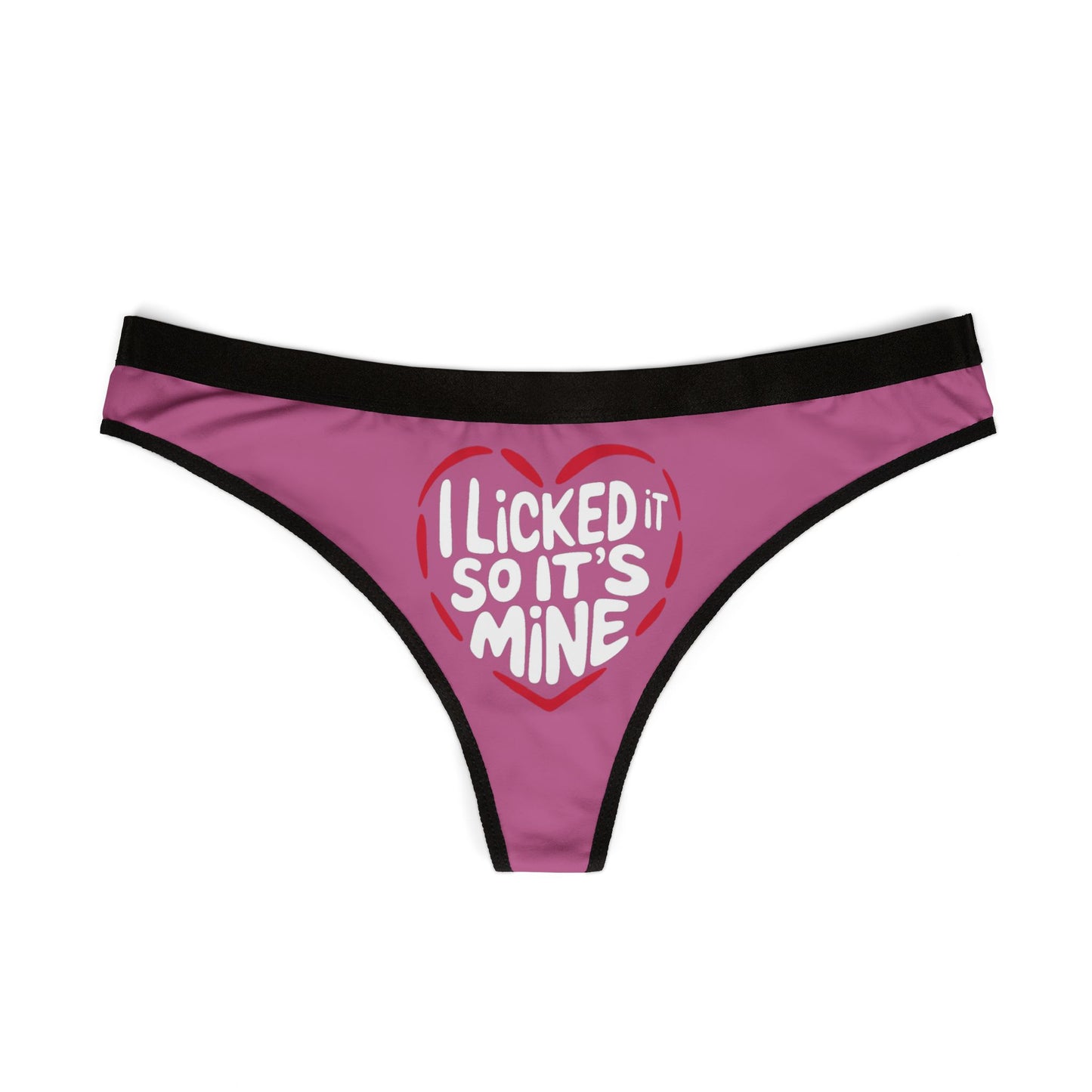 Valentines Naughty Gift Cheeky Womens Thong funny Birthday Anniversary Romantic