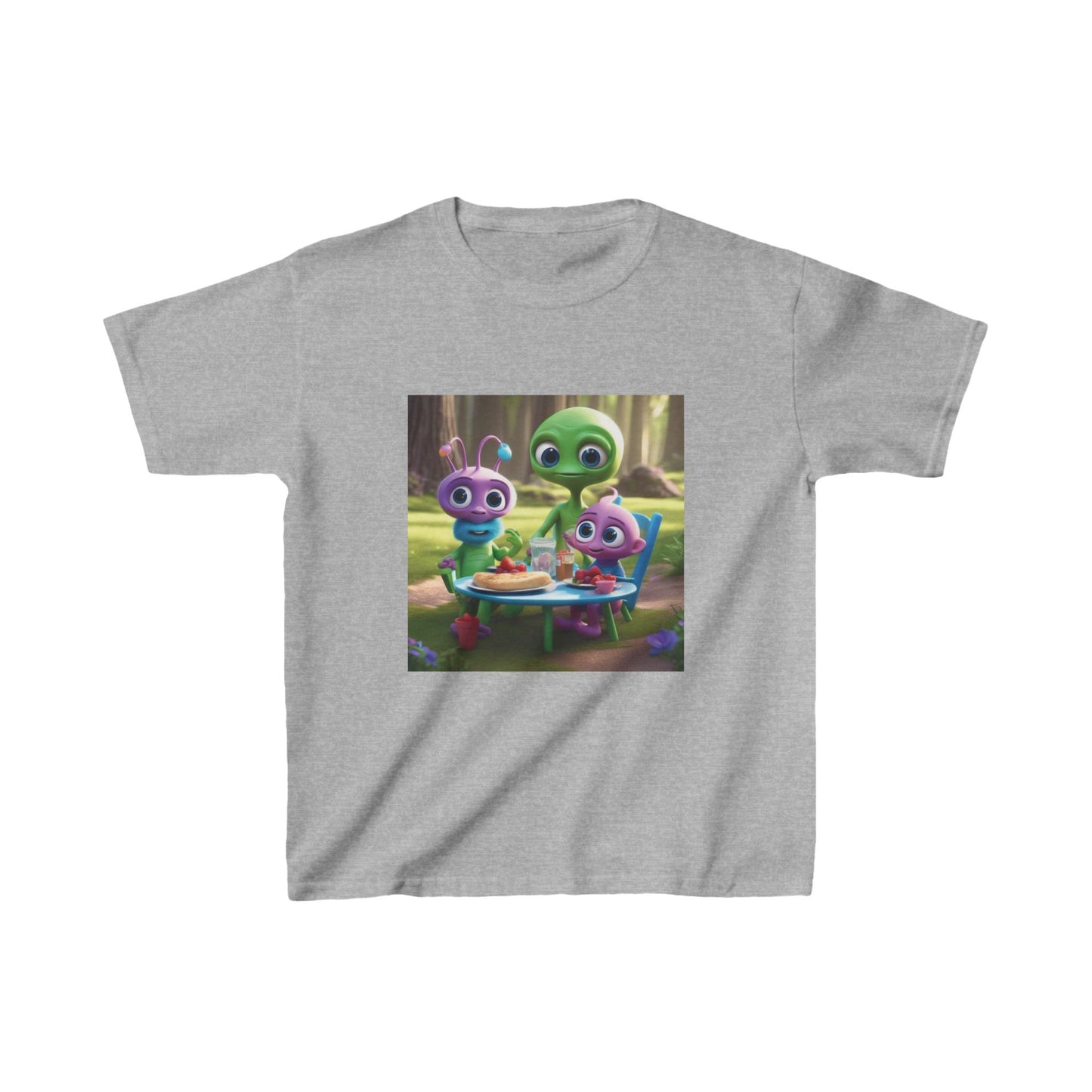 Kids Cute Aliens Heavy Cotton Tee 16 colors