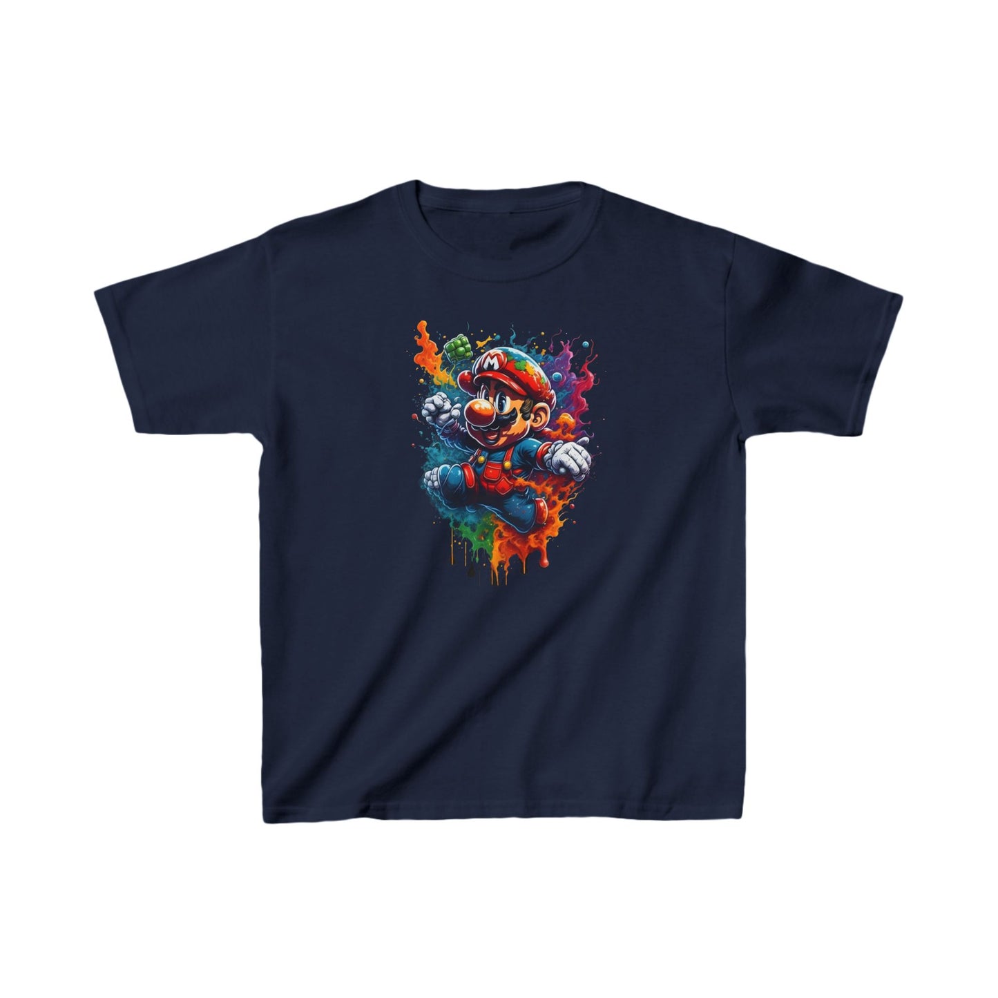 Unisex Childrens Computer Game Graphic Cotton Tee 16 colors