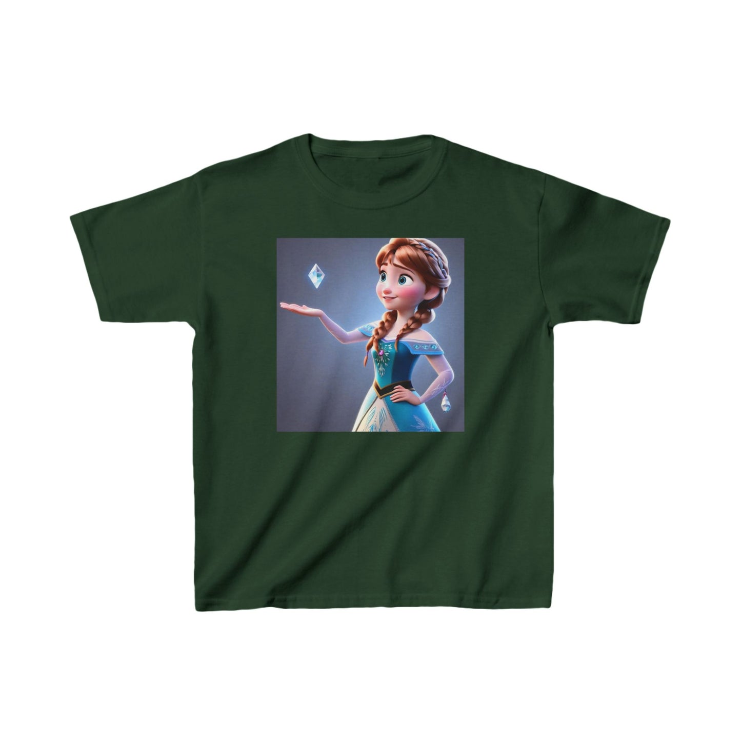 Kids Frozen Anna Heavy Cotton Tee 16 colors