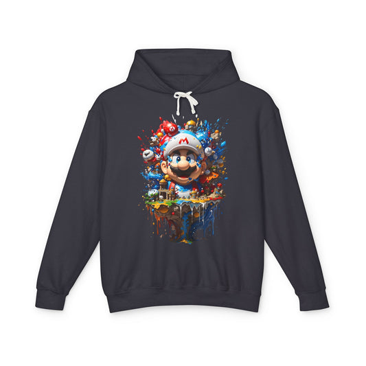 Unisex Computer Game Graphic Lightweight Hooded Sweatshirt Cotton