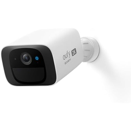 eufy Security SoloCam C210 Security Camera Outdoor Wireless, 2K Resolution Home Security Camera, IP67 Weather Resistant, No Monthly Fee, 2.4 GHz Wi-Fi, HomeBase S380 (HomeBase 3) Compatible