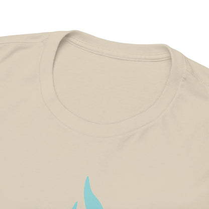 Close-up detailing of the neck area on a luxurious men's t-shirt, highlighting quality craftsmanship and a soft, breathable fabric, designed for comfort and style.