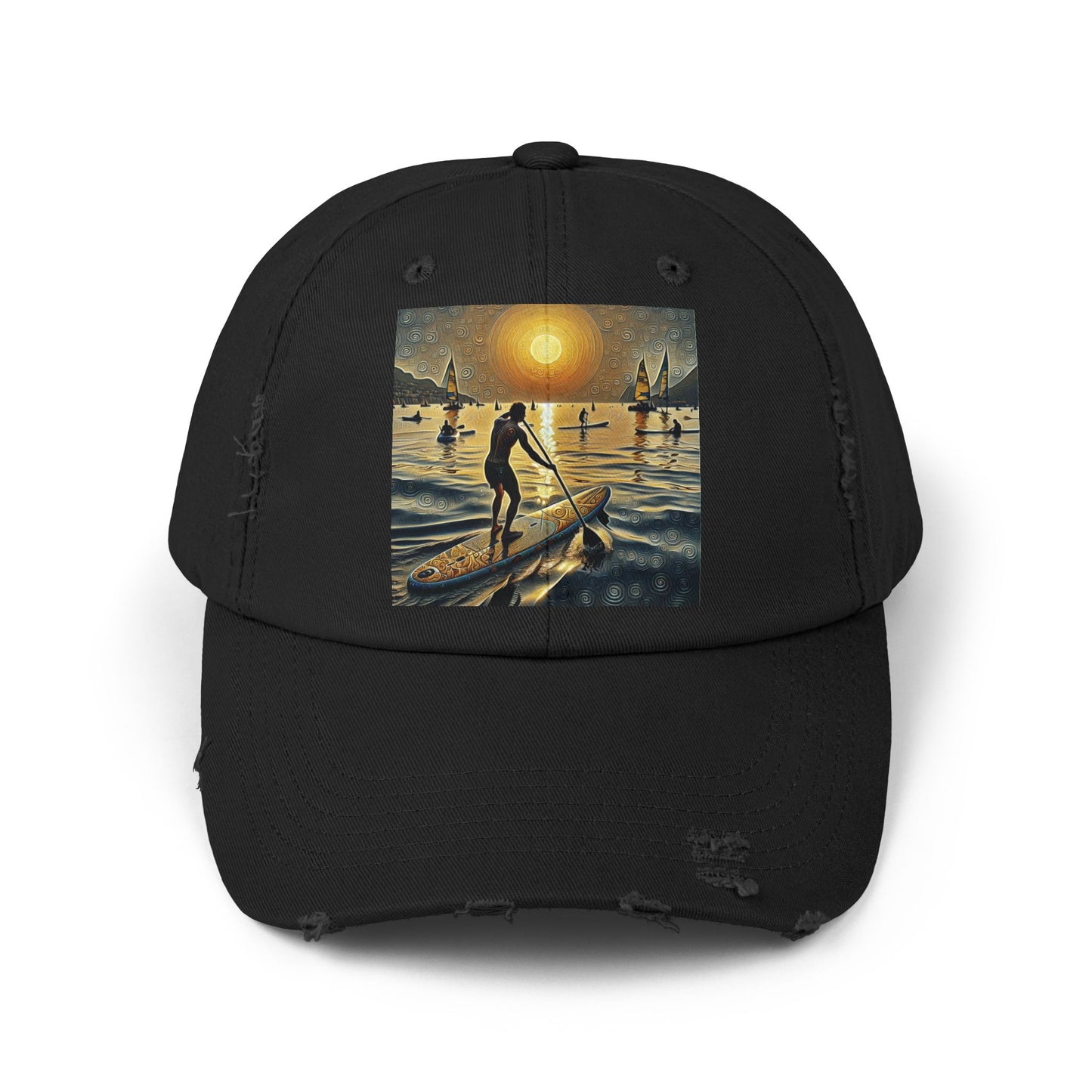 Unisex Distressed Paddleboarders Cap