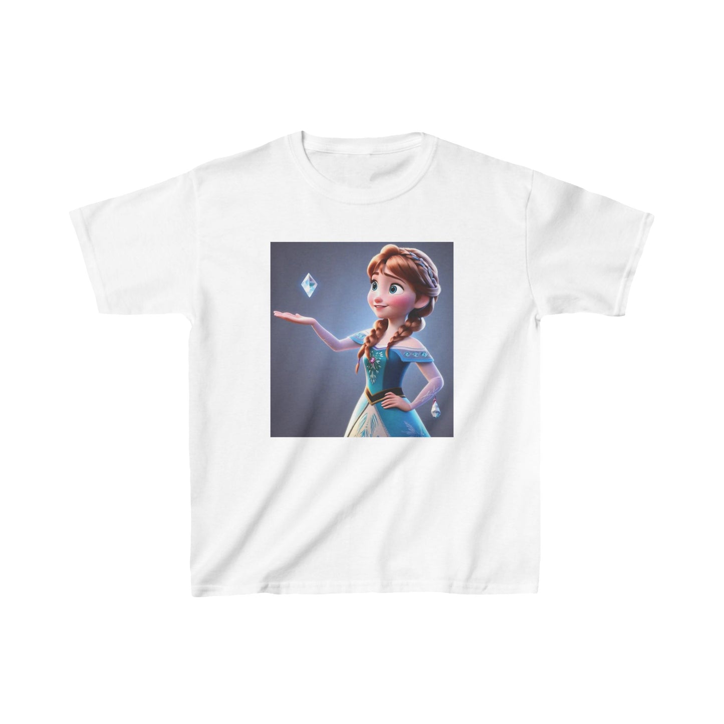 Kids Frozen Anna Heavy Cotton Tee 16 colors