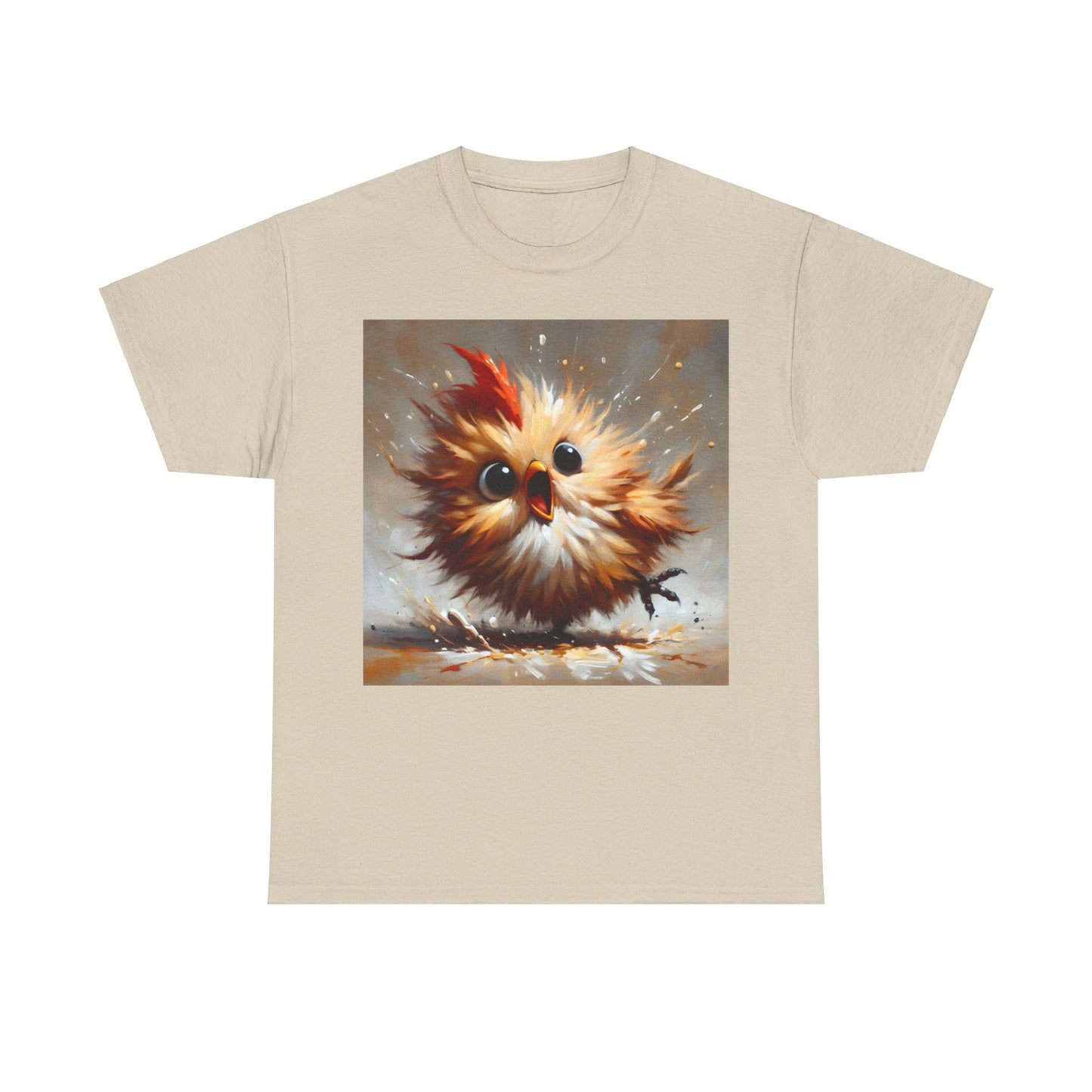 Explosive Joy Tee - Cartoon Bird Edition  Unisex Cotton Tee Graphic T Shirt