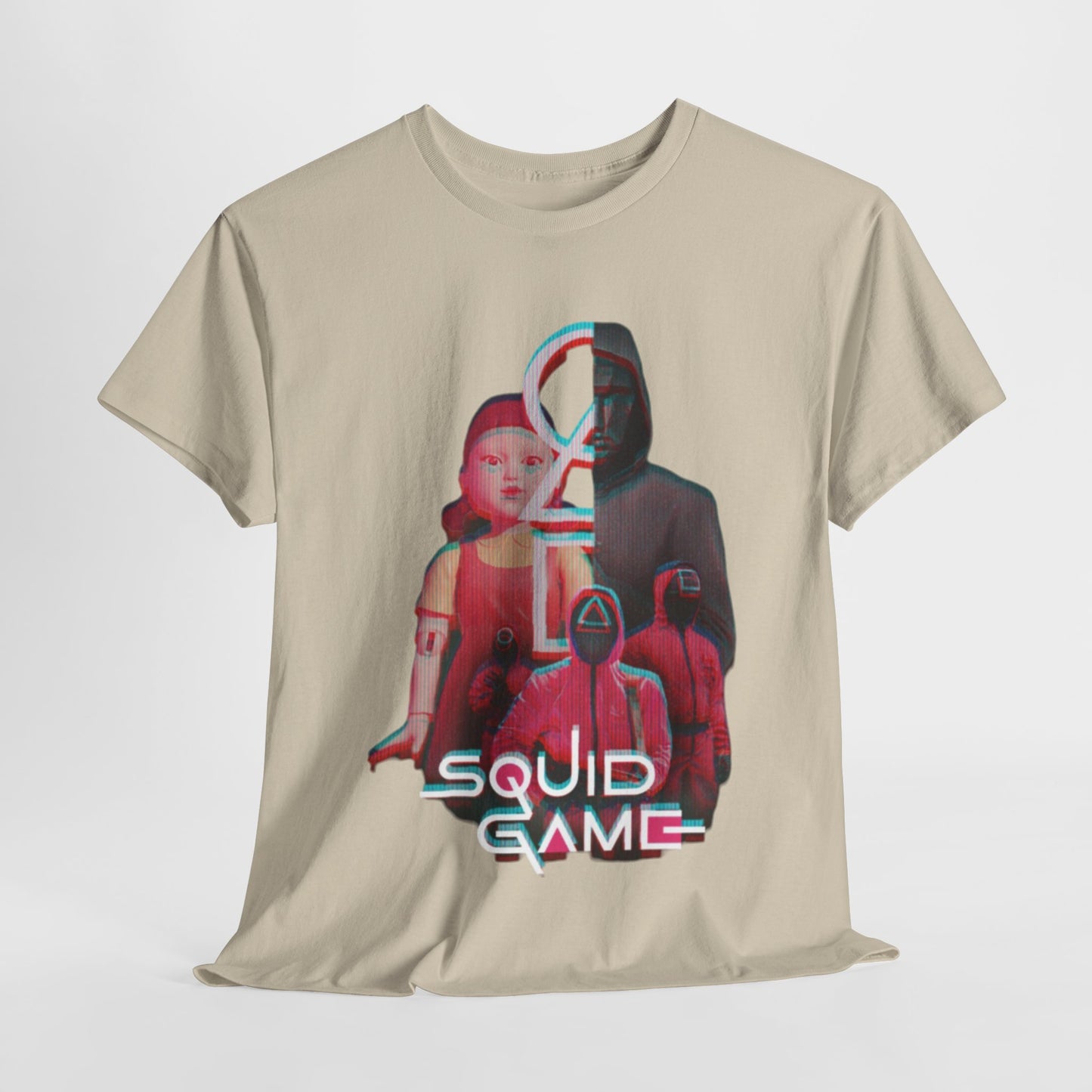 Squid Game Unisex Men´s Women´s Graphic Cotton Funny T Shirt Tee Street Urban