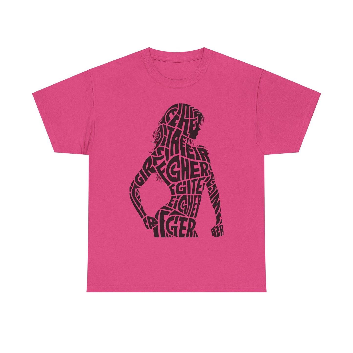 Fighter Girl  Graphic Unisex  T Shirt Tee