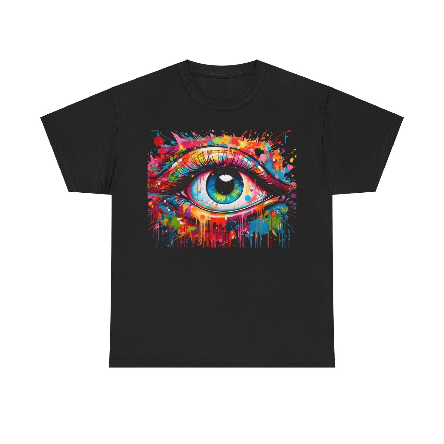 Visionary Drip Graffiti  Graphic Unisex  T Shirt Tee