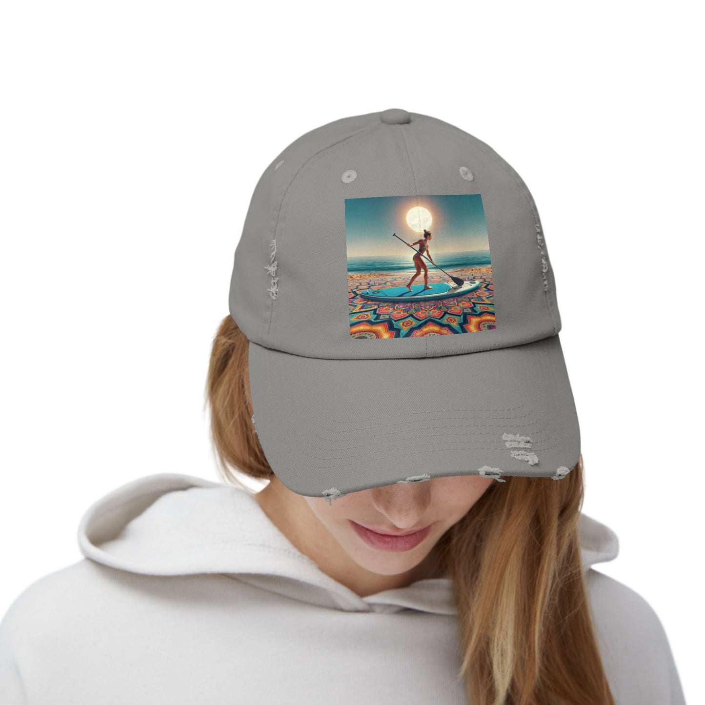 Unisex Distressed Paddleboarders Cap