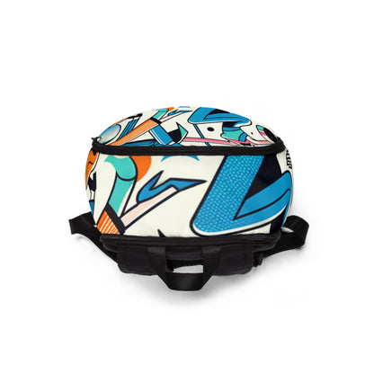 Dazzling Dreams Studio's Vibrant Cartoon Character Backpack with vivid designs, ideal for expressing individuality while providing ample storage for everyday essentials.