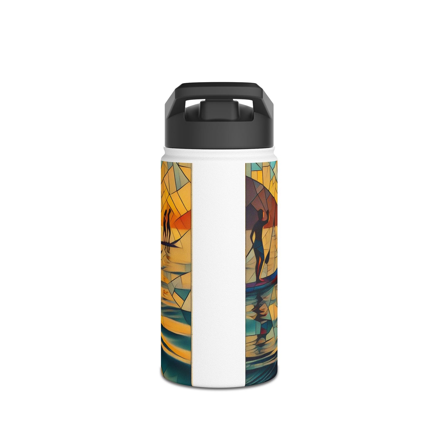 Fantasy Paddleboarding Stainless Steel Water Bottle, Standard Lid