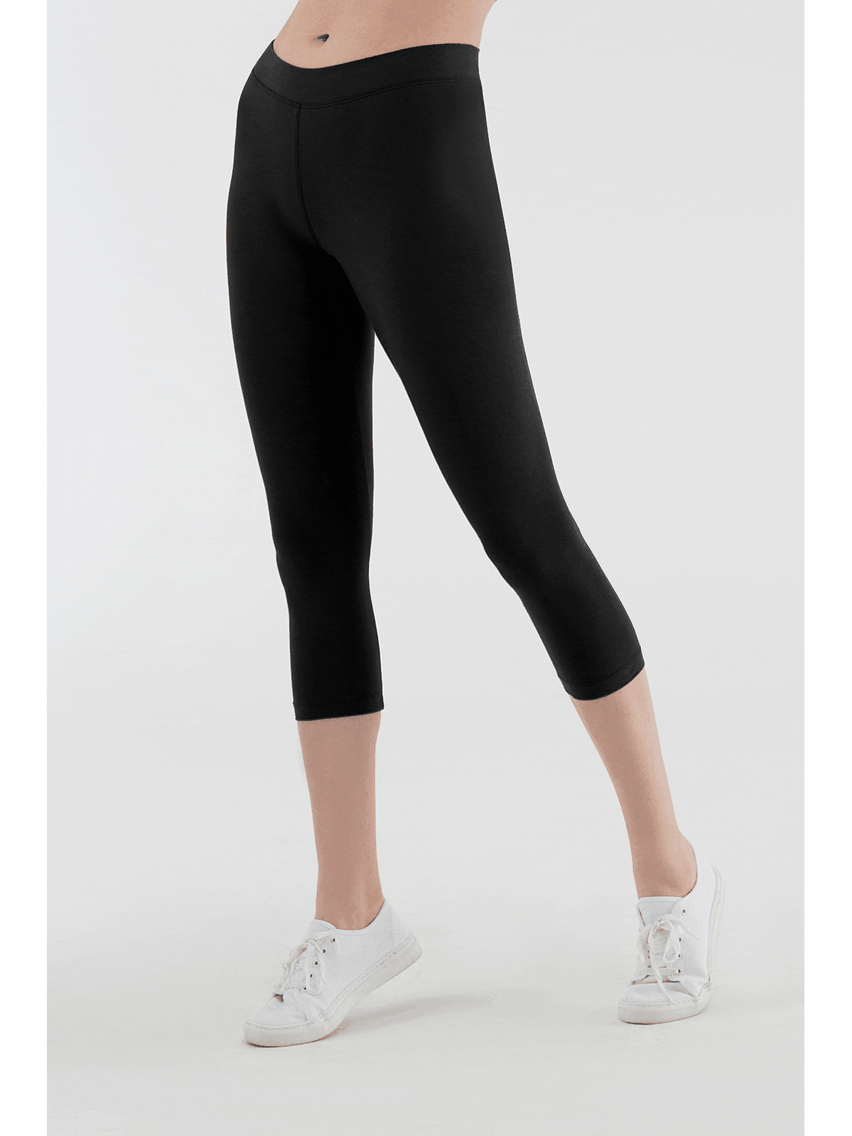 Luxury Organic Stretch 7/8 Leggings for Women crafted from soft cotton blend for ultimate comfort and style.
