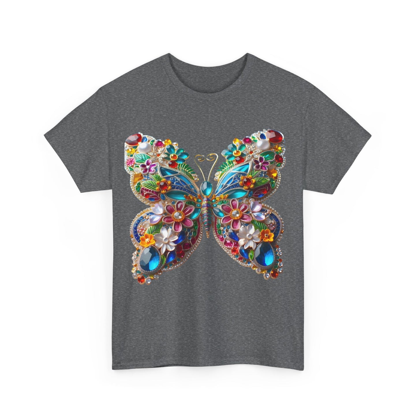 Enchanting Butterfly Brooch Unisex T Shirt Graphic Tee Unisex