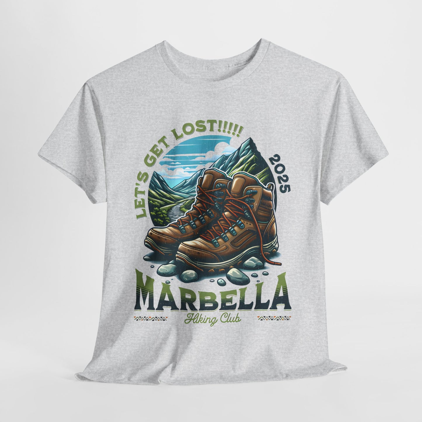 Marbella Hiking Club Graphic Unisex T Shirt Tee