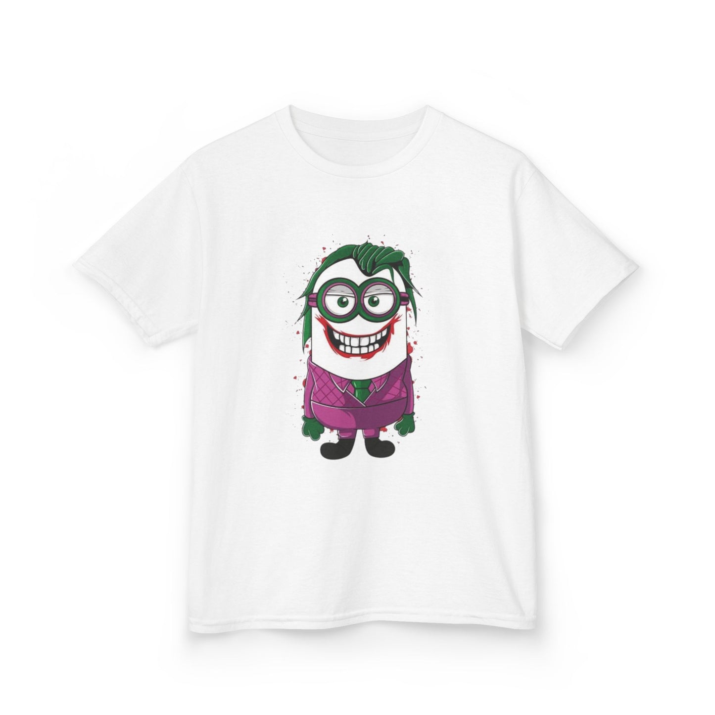 Minions Joker T-Shirt Kids The Dark Knight Rises Childs Boys Girls Despicable Me