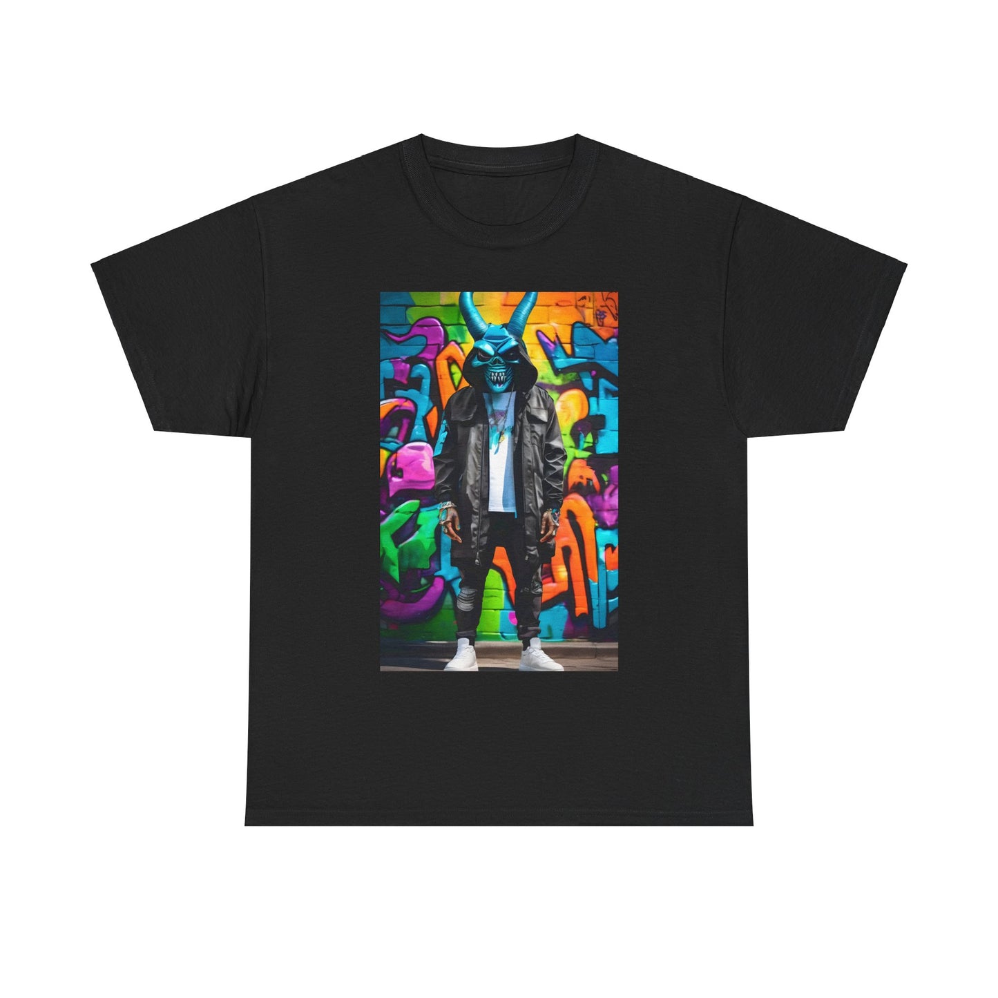 Street Monster Graphic T-Shirt, Urban Streetwear Top, Unisex Cotton