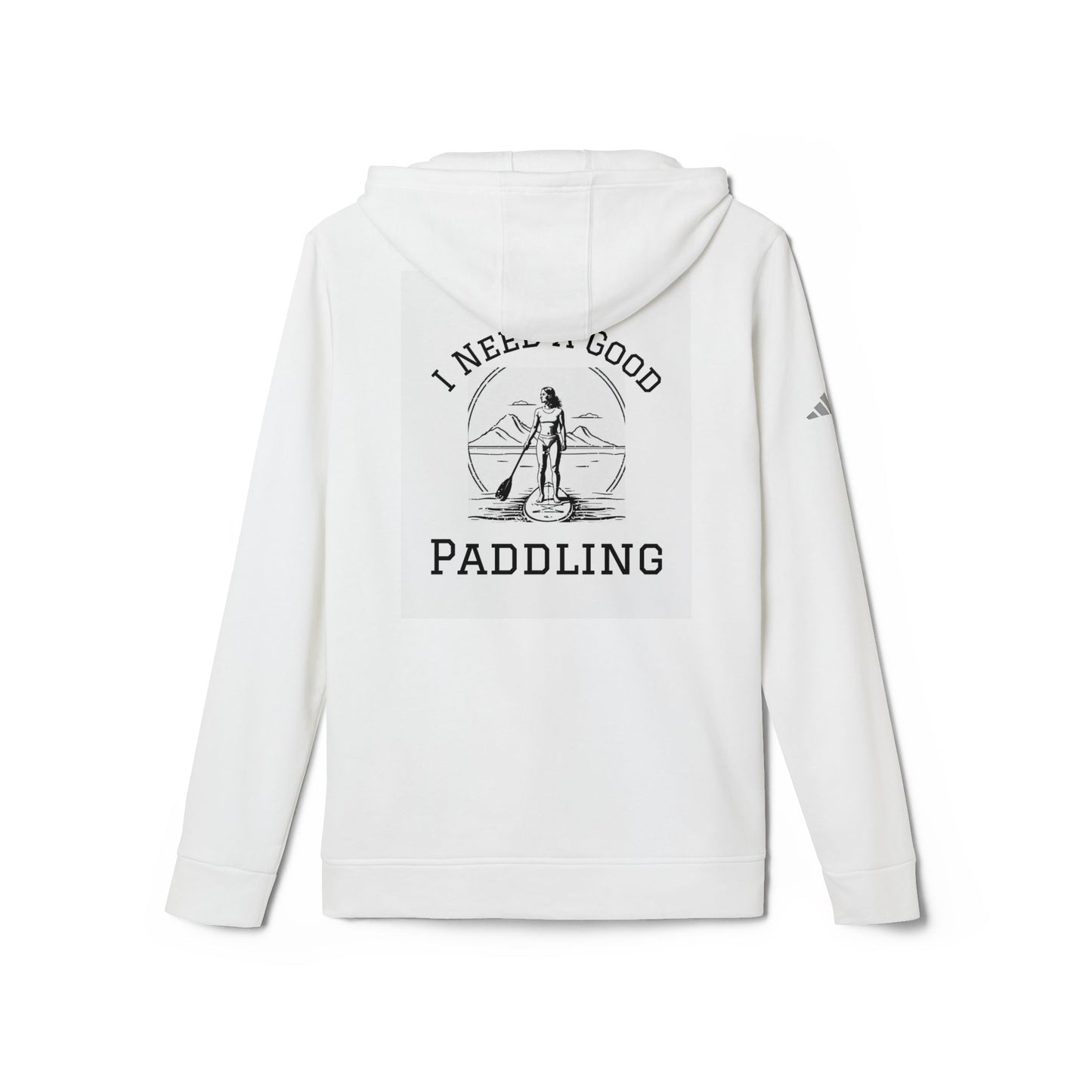 Adidas Women´s Fleece  I Need a Good Paddling Hoodie For paddleboarders White