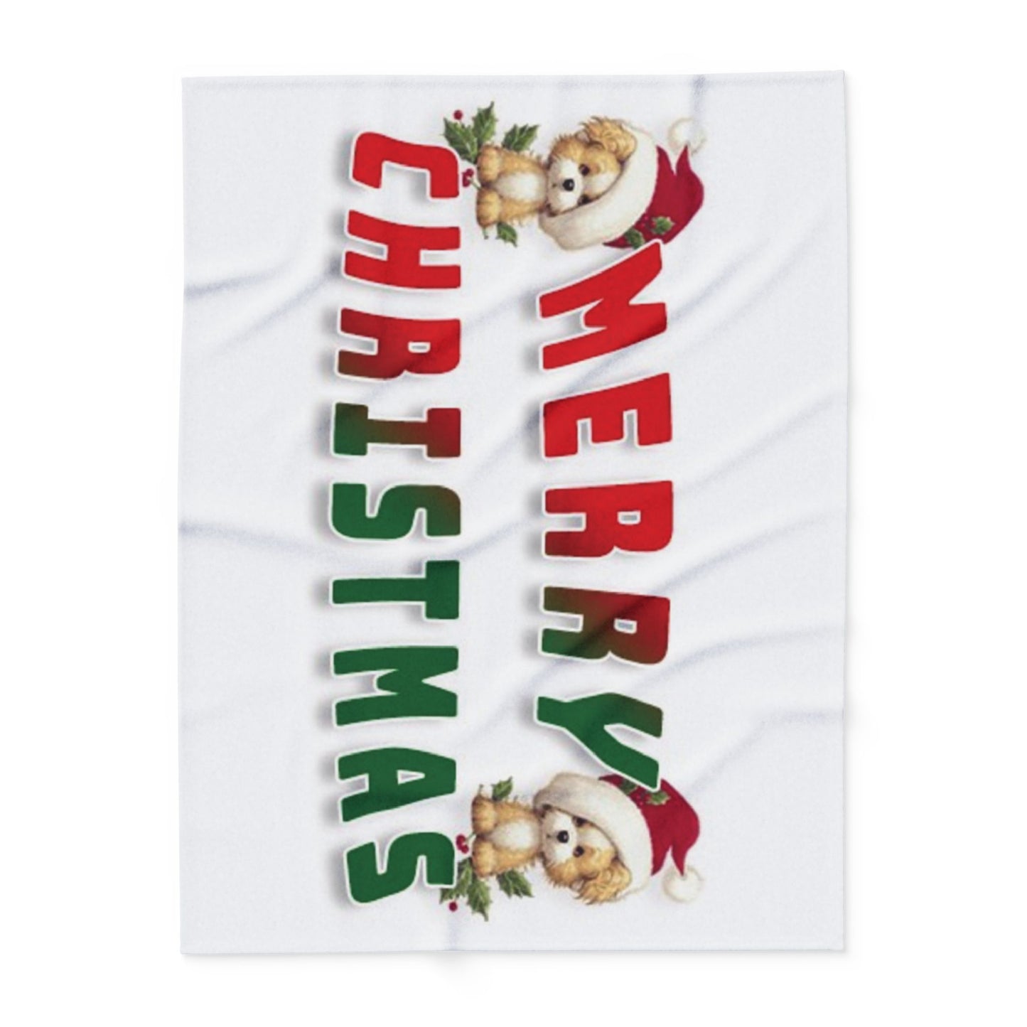 Decorative and Warm Christmas Arctic Fleece Blanket