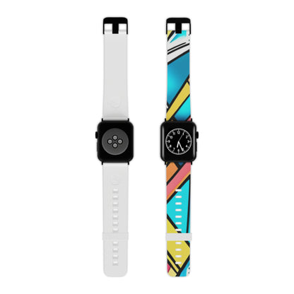 Stylish DesignVibe Apple Watch Band by Dazzling Dreams Studio featuring unique patterns that elevate your fashion statement.