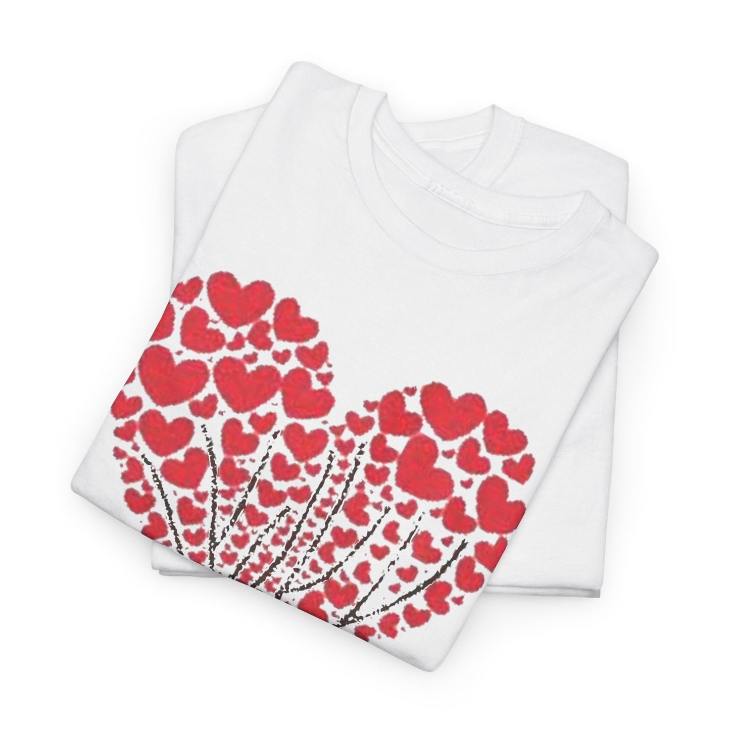 Valentines Day Lovers Gift Mens Womens Graphic T-Shirt Unisex Cotton Love