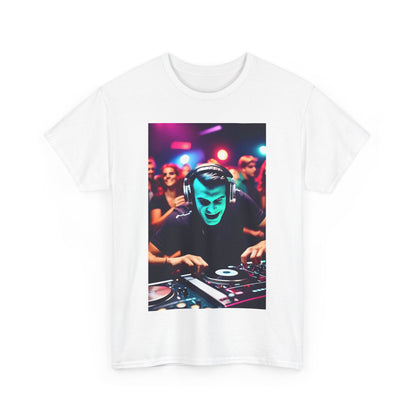 Front view of the Street Monster Graphic T-Shirt featuring a striking graphic design, epitomising urban elegance for a standout look in any social setting.