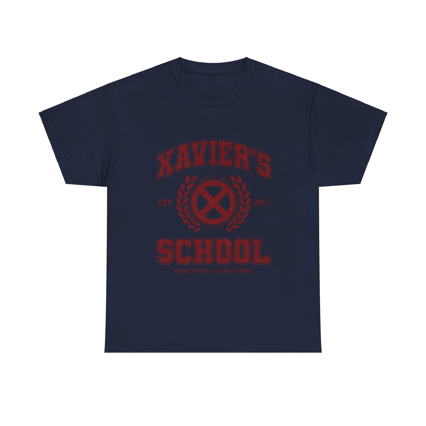 Xaviers school for gifted youngsters X-men Logo Graphic Unisex  Tee Shirt