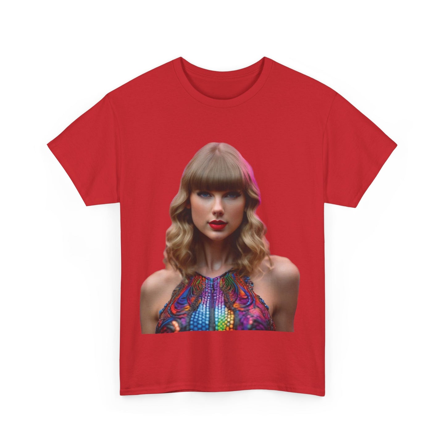 Swifties psychedelic  Taylor Swift Heavy Cotton Tee