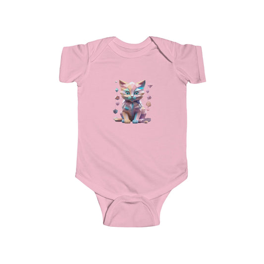 Kitten Bodysuit, Baby Romper, Cute Baby Clothes, Infant, 5 colors