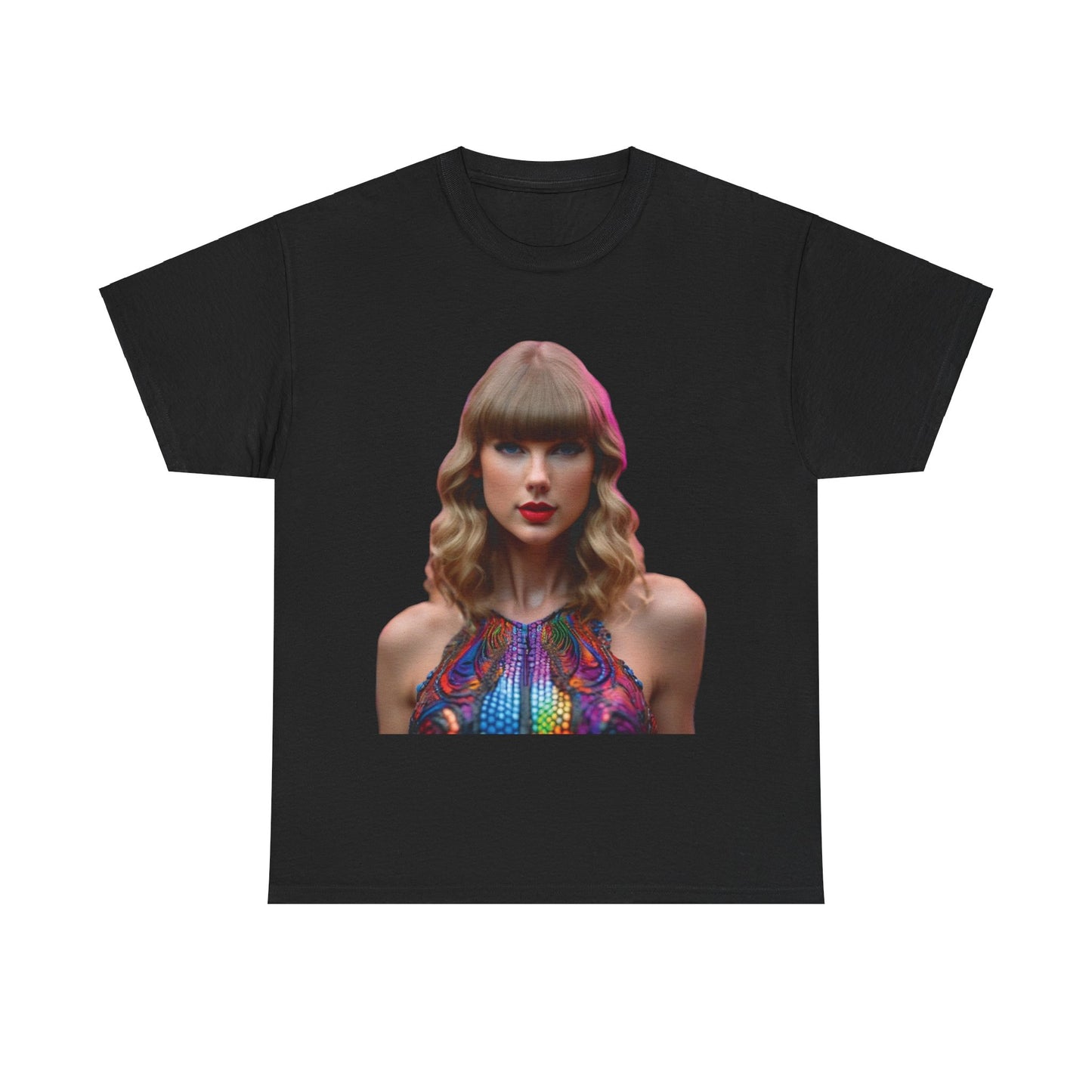 Swifties psychedelic  Taylor Swift Heavy Cotton Tee