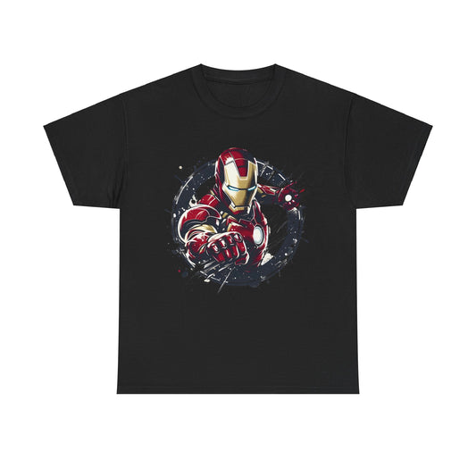 Unleash Your Inner Hero: Iron Man  Graphic Unisex Graphic Tee Shirt