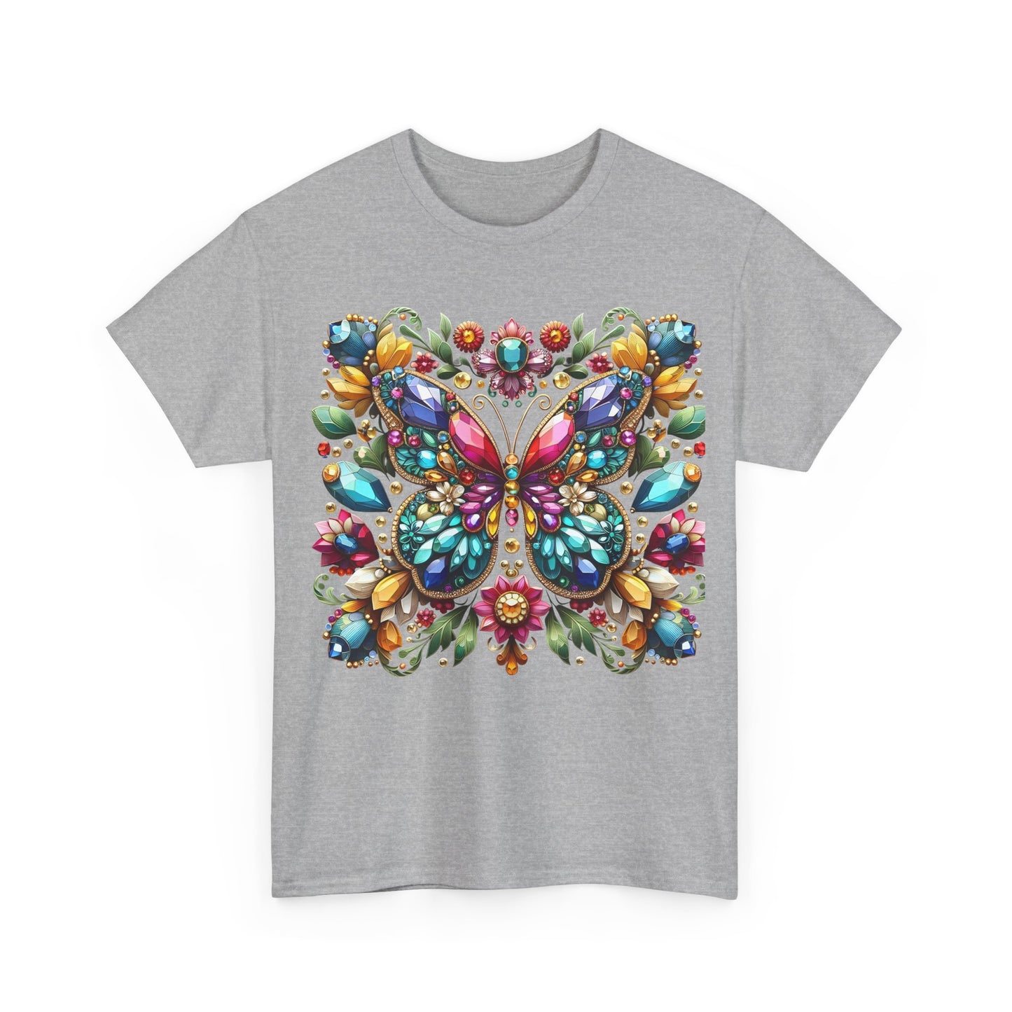 Enchanting Butterfly Brooch Unisex T Shirt Graphic Tee Unisex