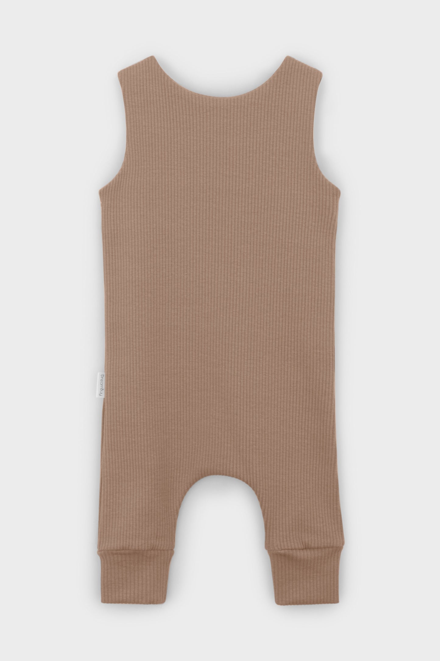Luxury personalised baby dungarees romper by DreamBuy, crafted from soft cotton and spandex, perfect for sensitive skin, ideal for newborns to toddlers.