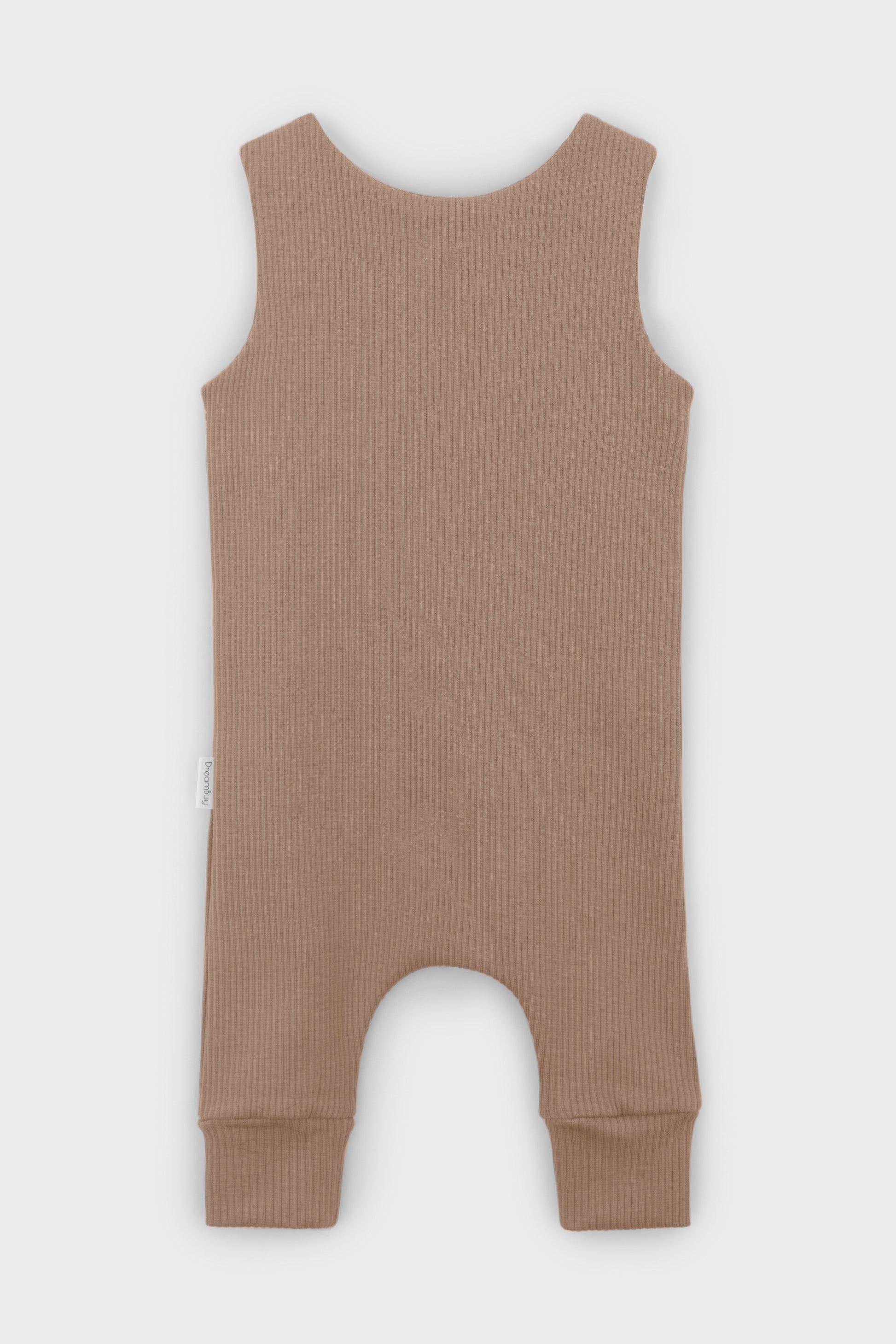 Luxury personalised baby dungarees romper by DreamBuy, crafted from soft cotton and spandex, perfect for sensitive skin, ideal for newborns to toddlers.