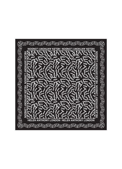 Exclusive Monogram Twill Silk Scarf