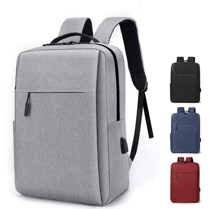 Sophisticated Men's and Women's Fashion Casual Exercise Canvas Business Backpack by Dazzling Dreams Studio, featuring a sleek grey exterior, perfect for elegant everyday use.