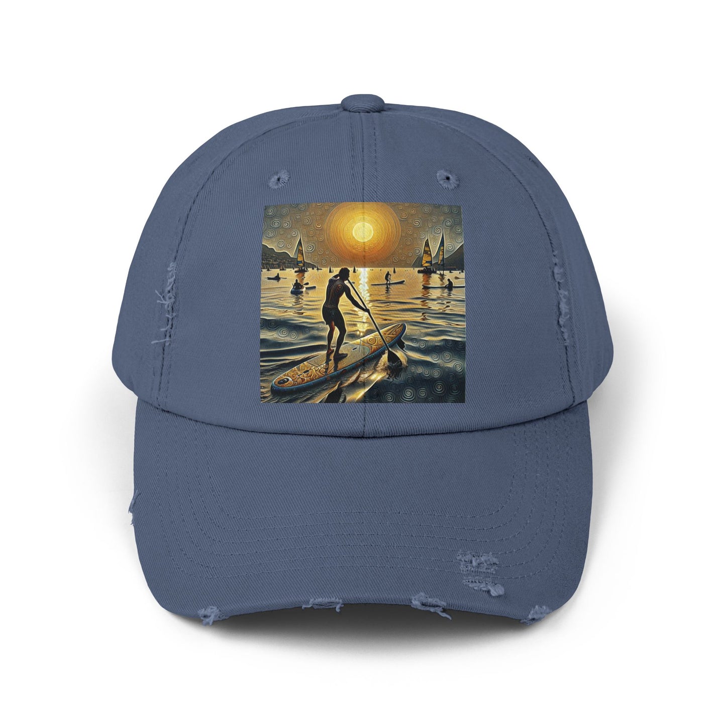 Unisex Distressed Paddleboarders Cap