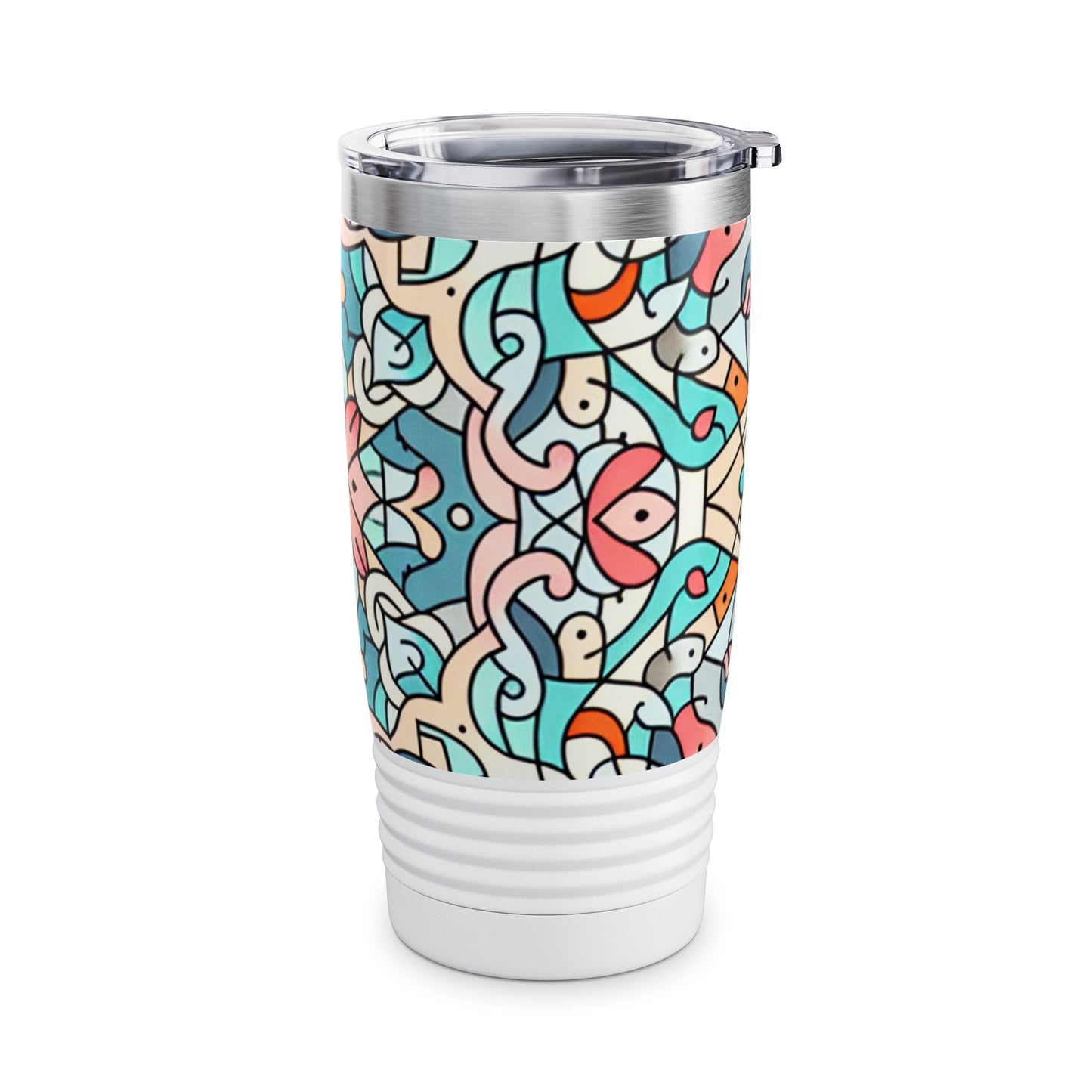 Pastel Panorama MagicMix - 20 oz Drinks Tumbler Travel Flask