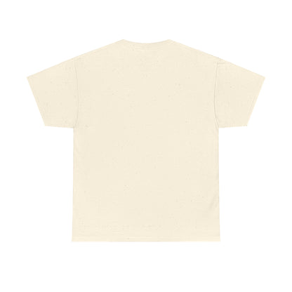 Back view of the Fighter Girl Graphic Unisex T-Shirt in a sleek cream hue, designed with high-end aesthetics and lasting comfort.