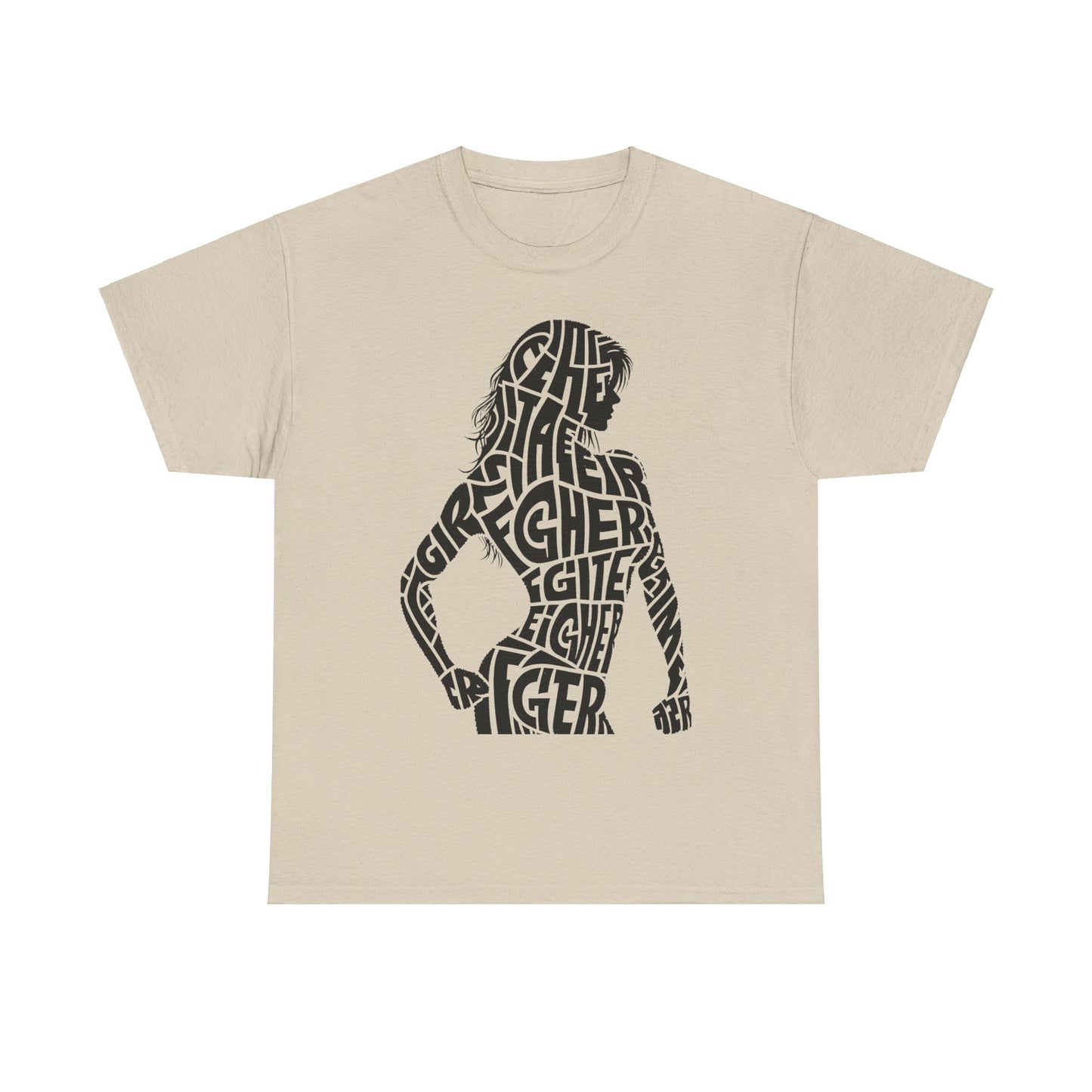 Fighter Girl  Graphic Unisex  T Shirt Tee