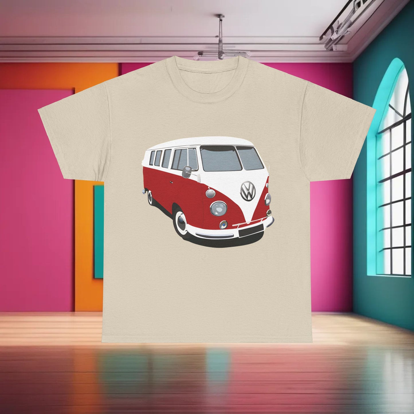 VW Camper Van Graphic T-Shirt Urban Unisex Cotton Tee