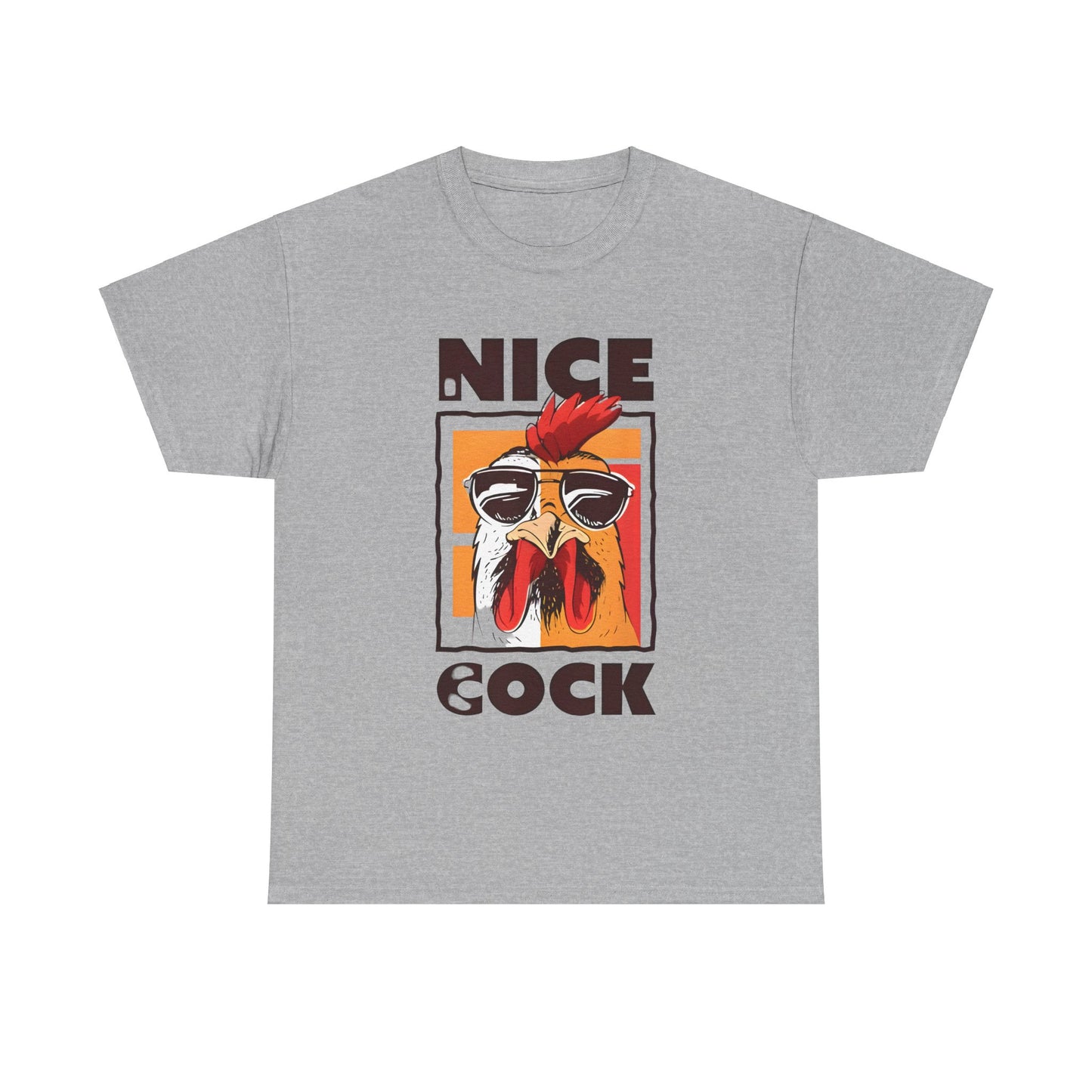 Nice Cock Unisex Cotton T-Shirt Graphic Tee