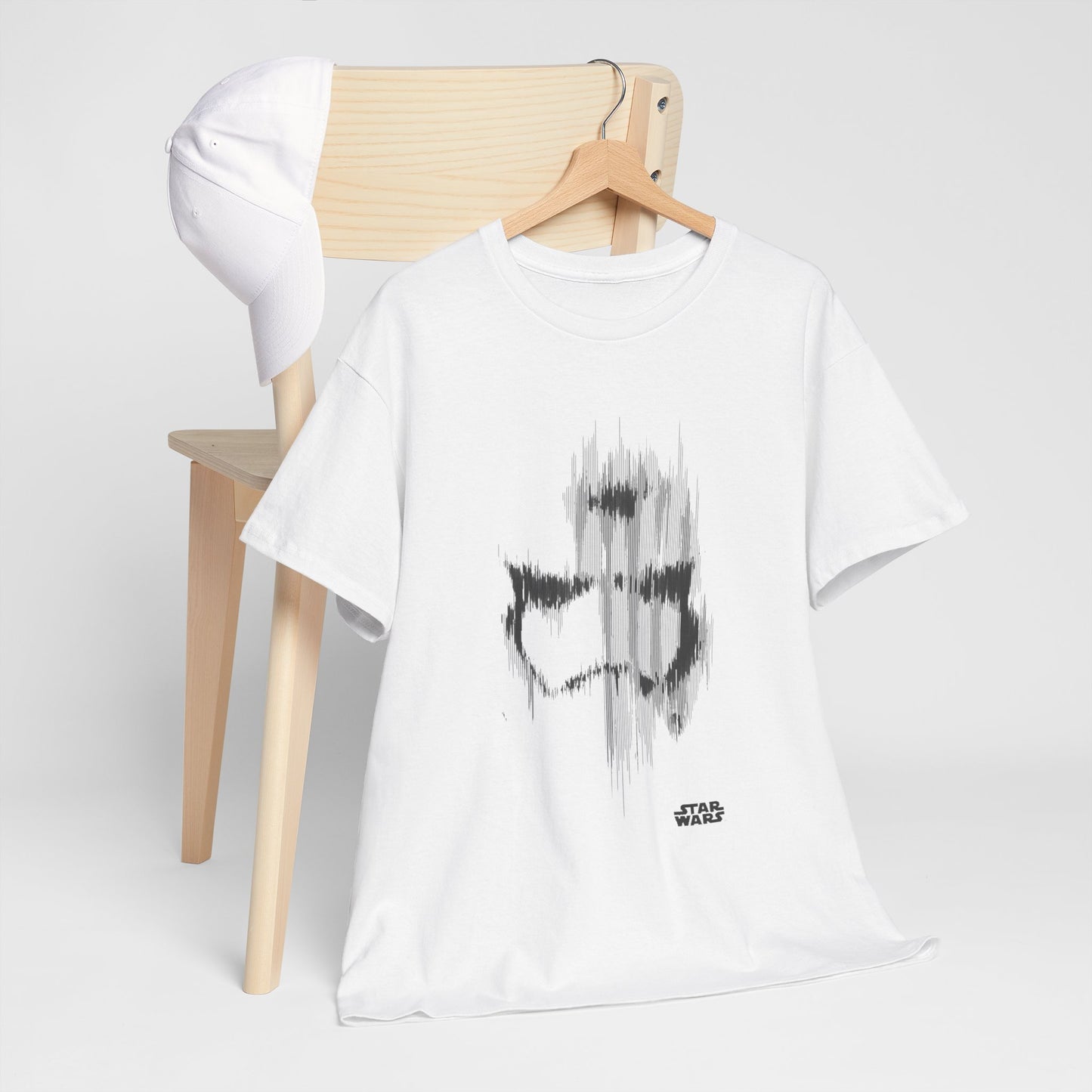 Star Wars Stormtrooper Glitch Effect T-Shirt Mens Graphic Tee Sci-Fi Fan Apparel