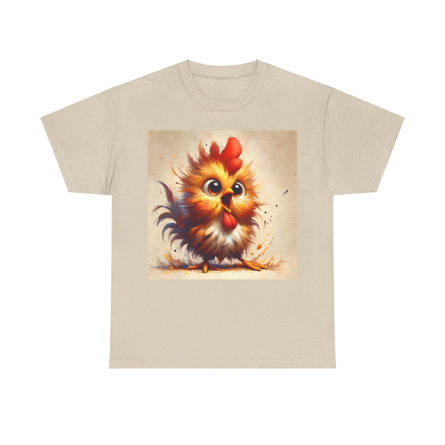 Explosive Joy Tee - Cartoon Bird Edition  Unisex Cotton Tee Graphic T Shirt