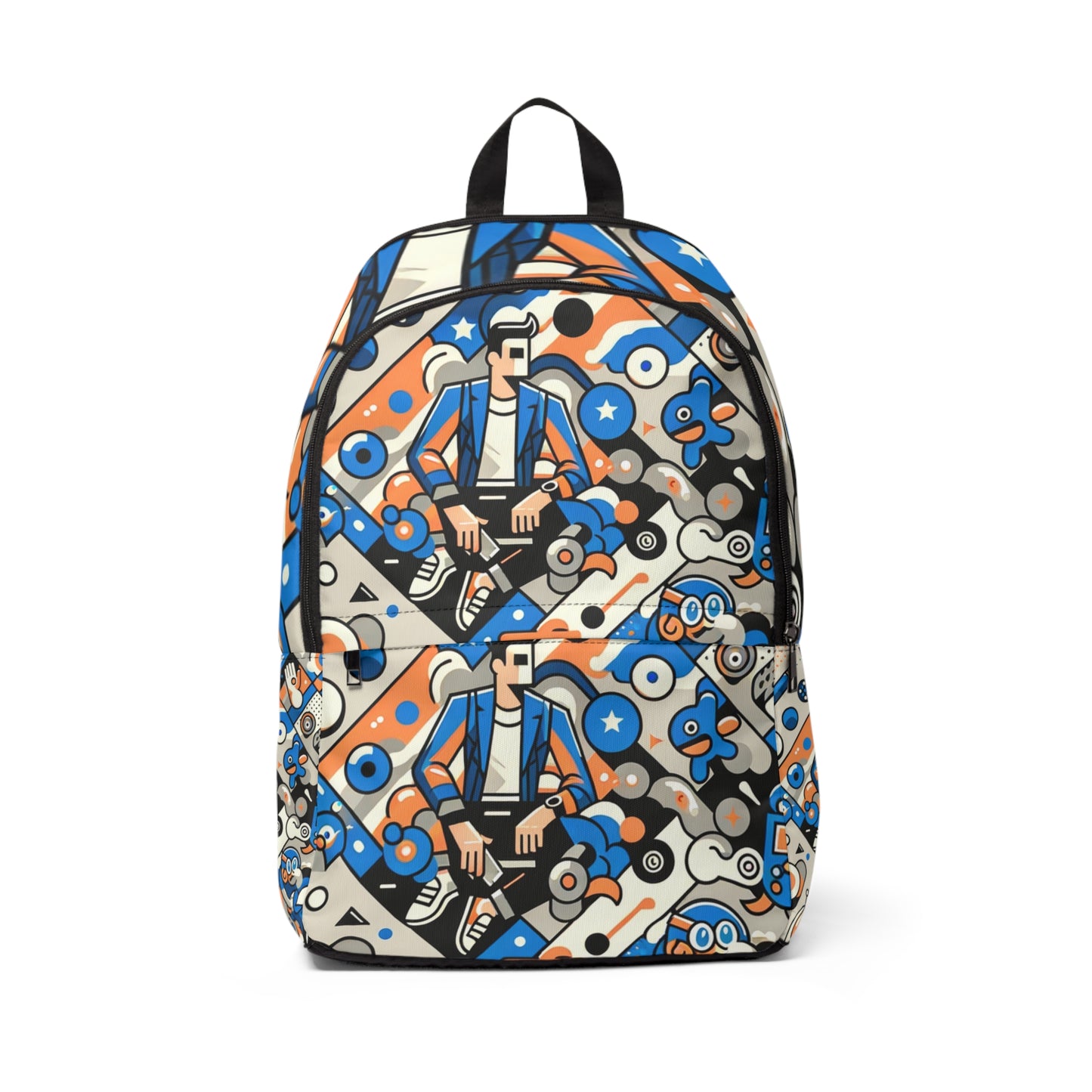 Geometric Elegance Fusion - Backpack