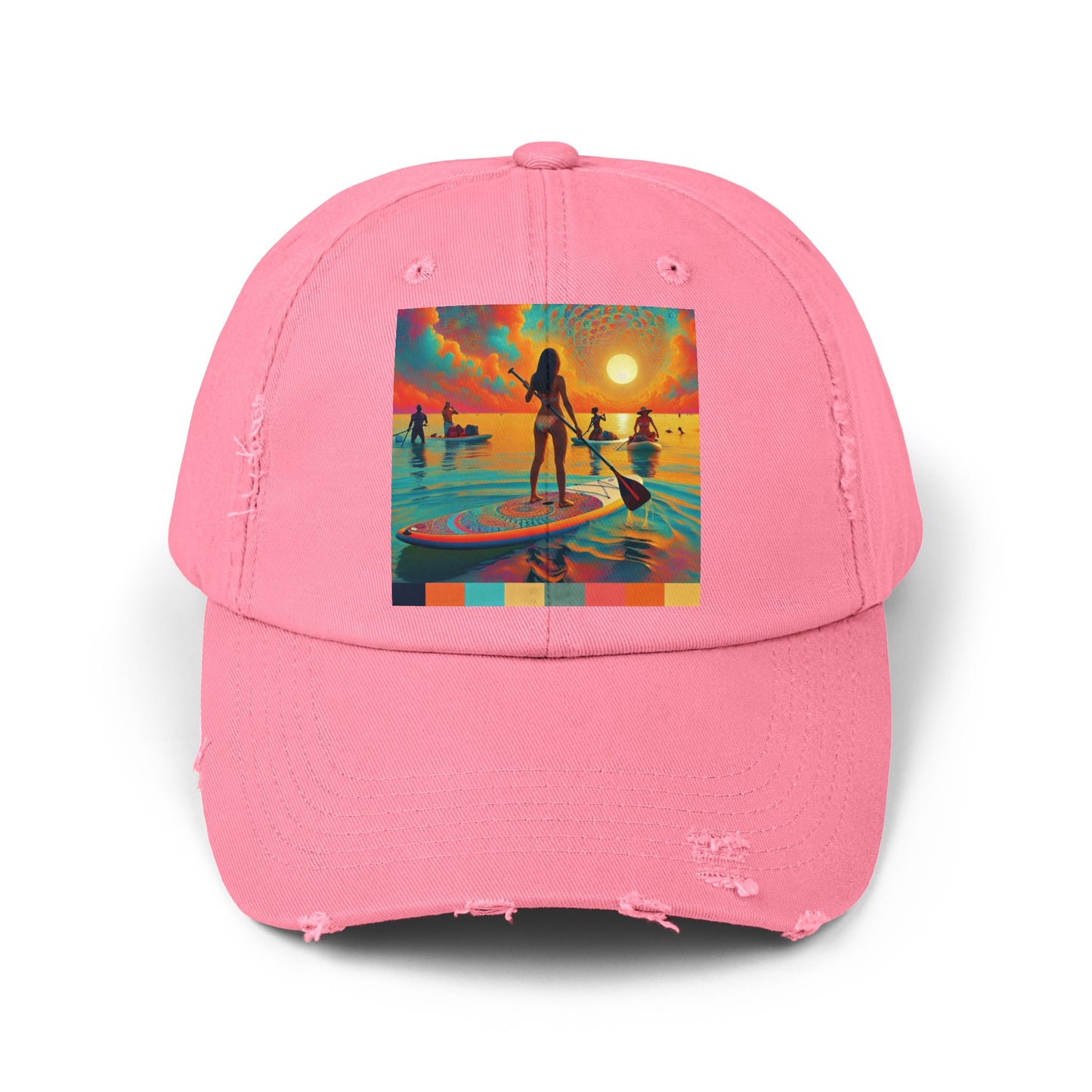 Unisex Distressed Paddleboarders Cap