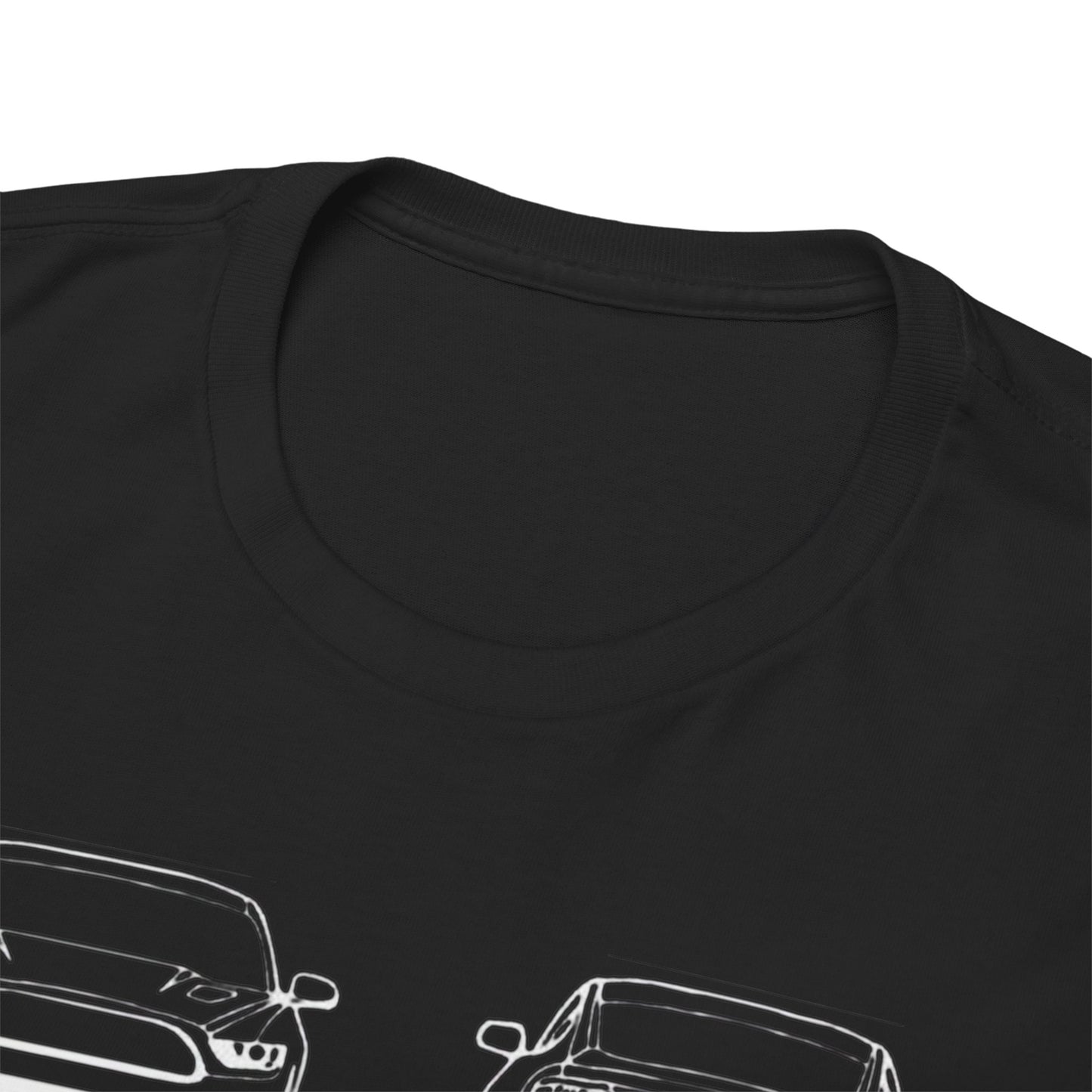 Ford Mustang GT T-Shirt Detailed Technical Drawing Automotive Design Mens Unisex