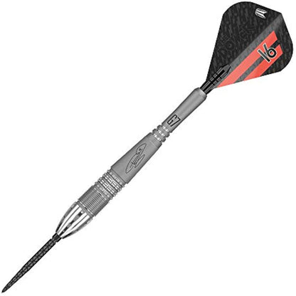TARGET Darts Phil Taylor Power 9-Five Gen 7 | 95% Tungsten, Swiss Point Steel Tip Darts Set | Player-Edition Dart Set, Swiss Point Darts