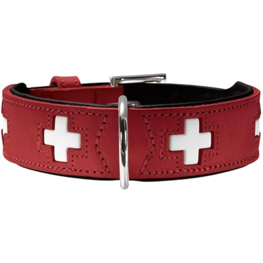 Hunter - Swiss 47-54Cm Necklace Red / Black