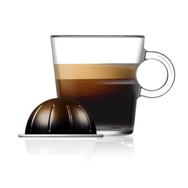Double Espresso Coffee Capsules SCURO - 2 Sleeves (20 Pods) - Compatible with VeruoLine Machines